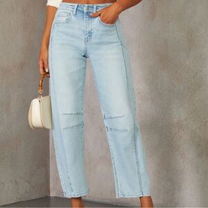 NWT VICI FREE COVE BARREL JEANS